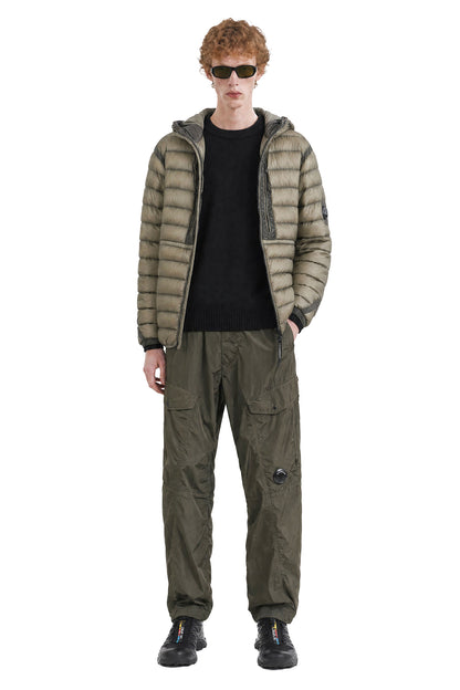 D.D. Shell Hooded Lens Down Jacket