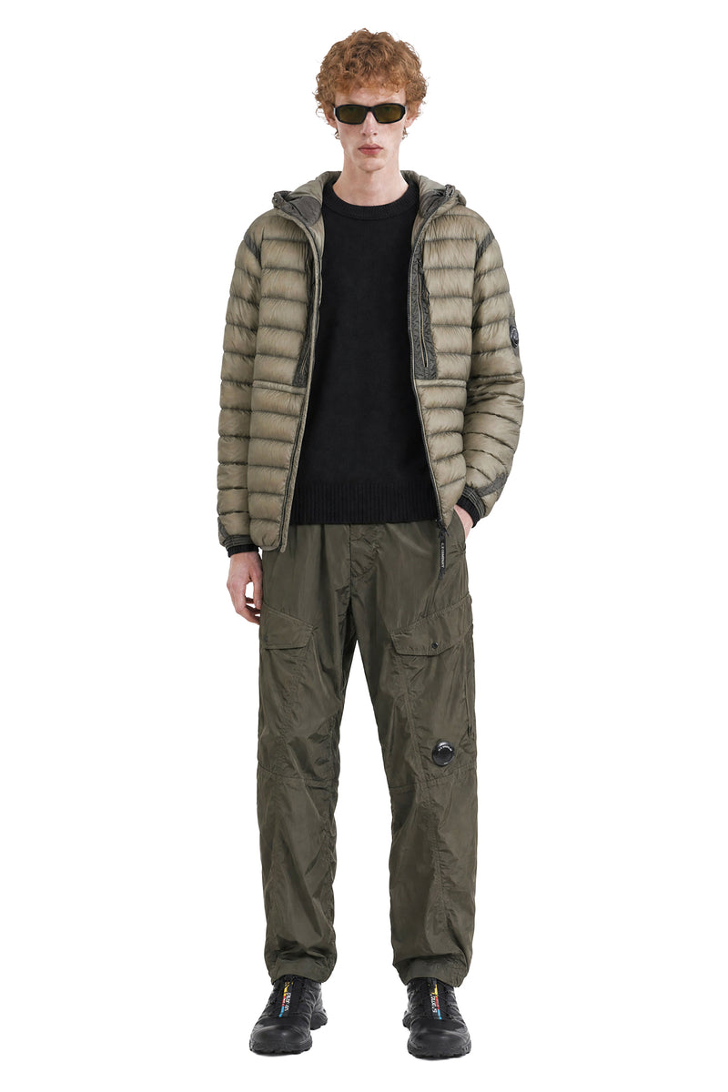 C.P. COMPANY D.D. Shell Hooded Lens Down Jacket man