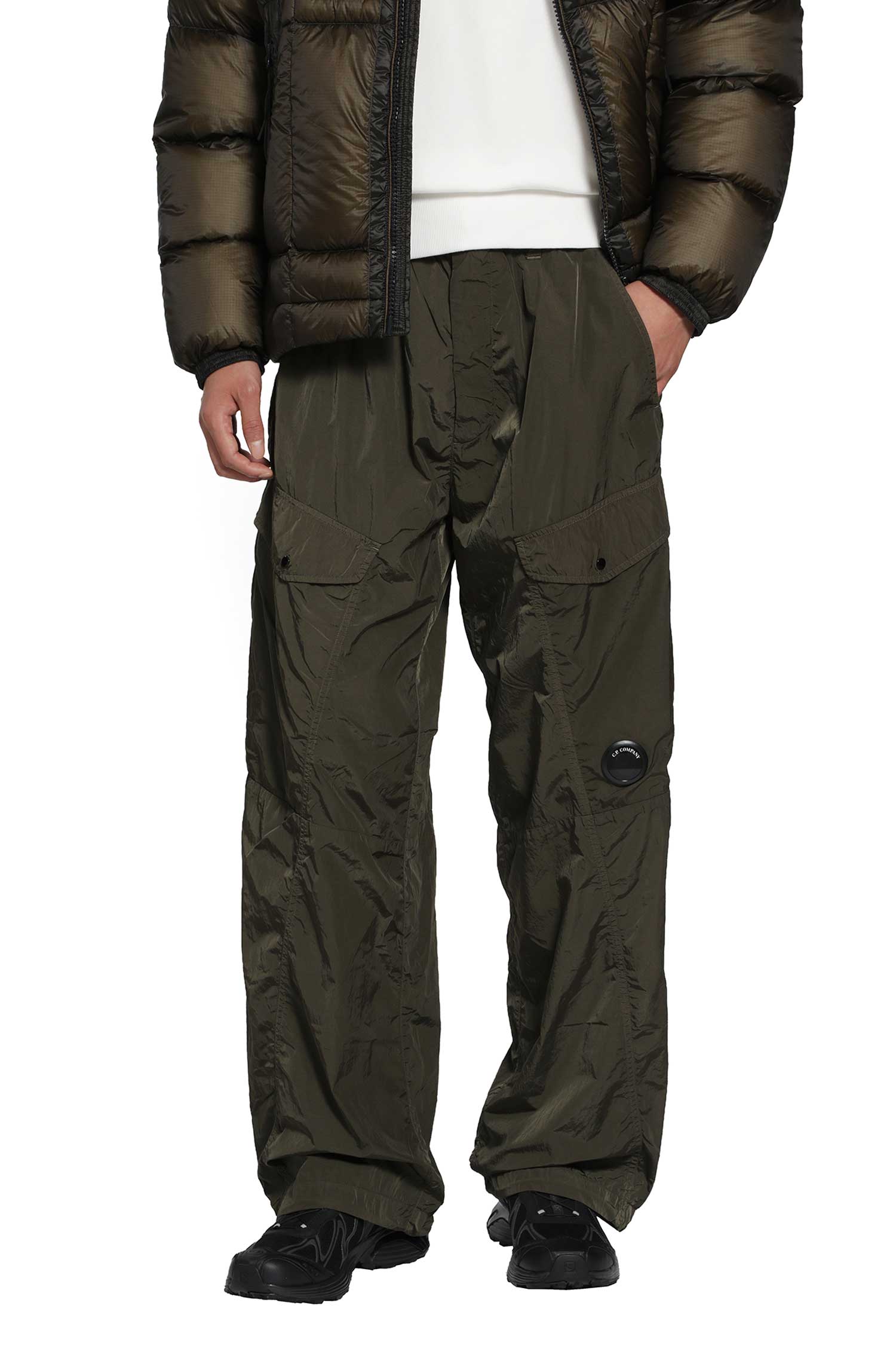 Chrome-R Nylon Cargo Pants