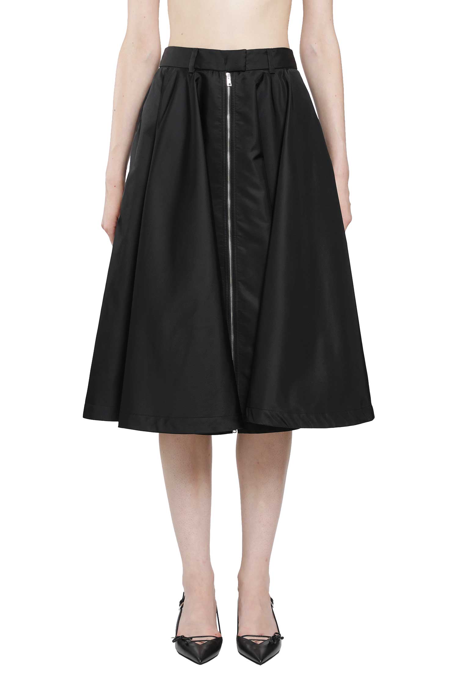 Re-Nylon Midi Skirt