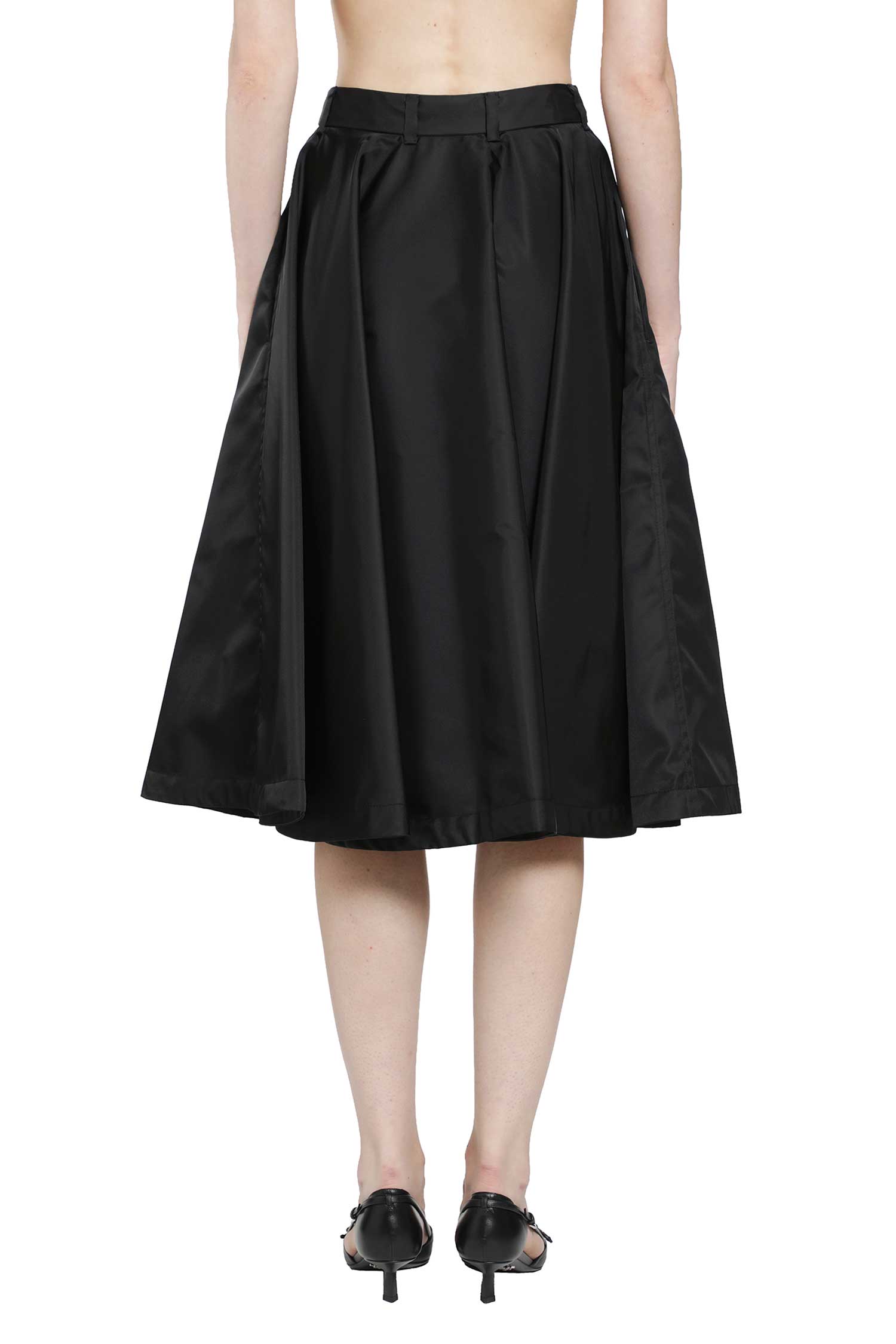 Re-Nylon Midi Skirt
