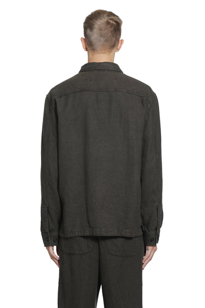 Brushed Linen Overshirt