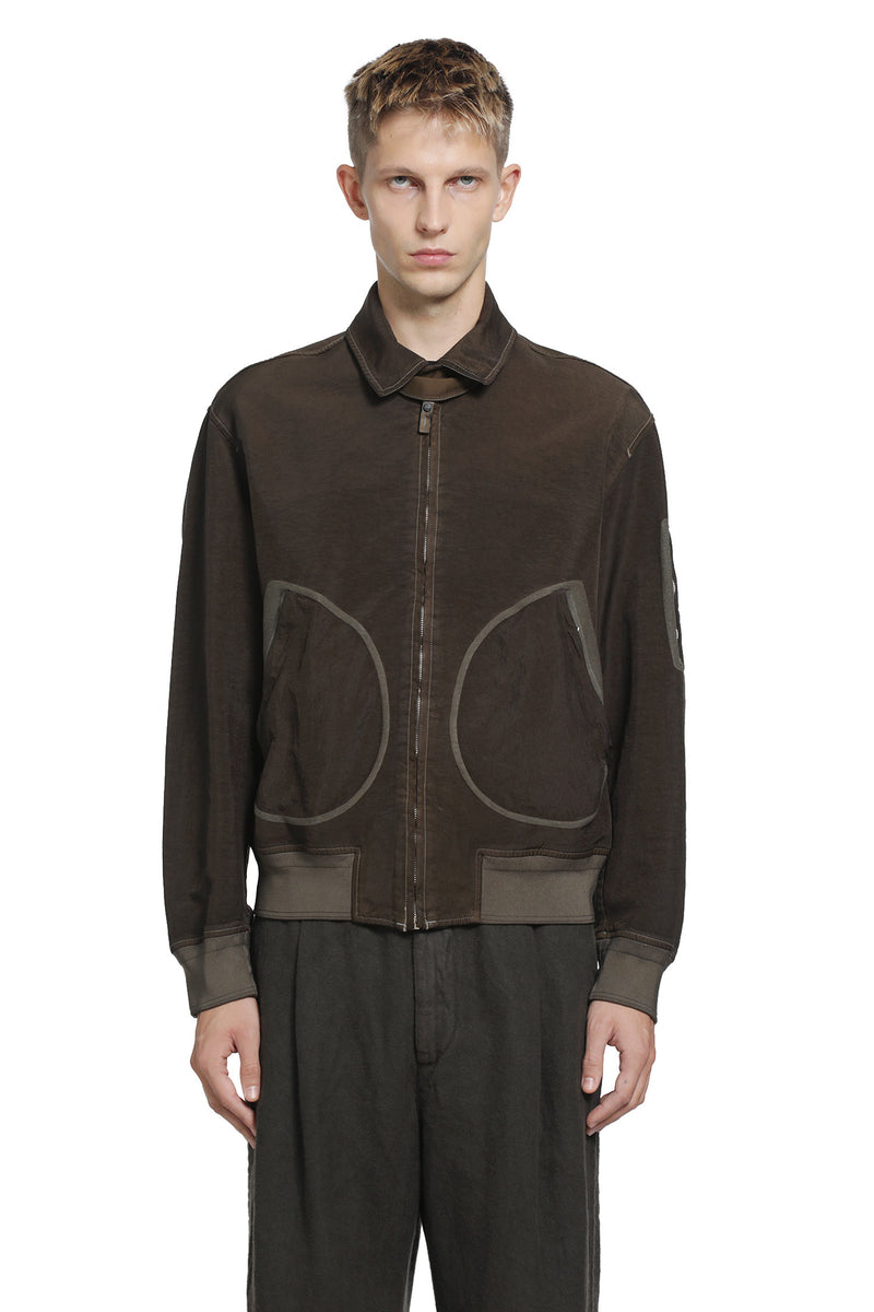MASSIMO OSTI STUDIO Zip Harrington Jacket man
