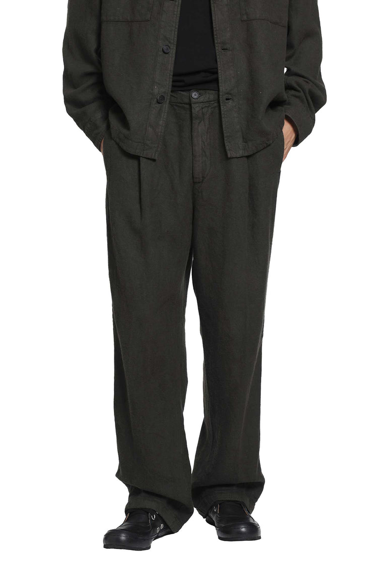MASSIMO OSTI STUDIO Brushed Linen Pants man
