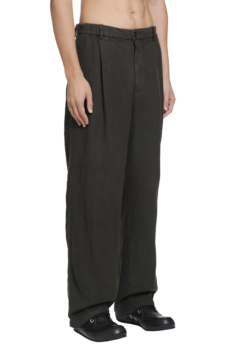 MASSIMO OSTI STUDIO Brushed Linen Pants man