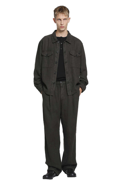 Brushed Linen Pants