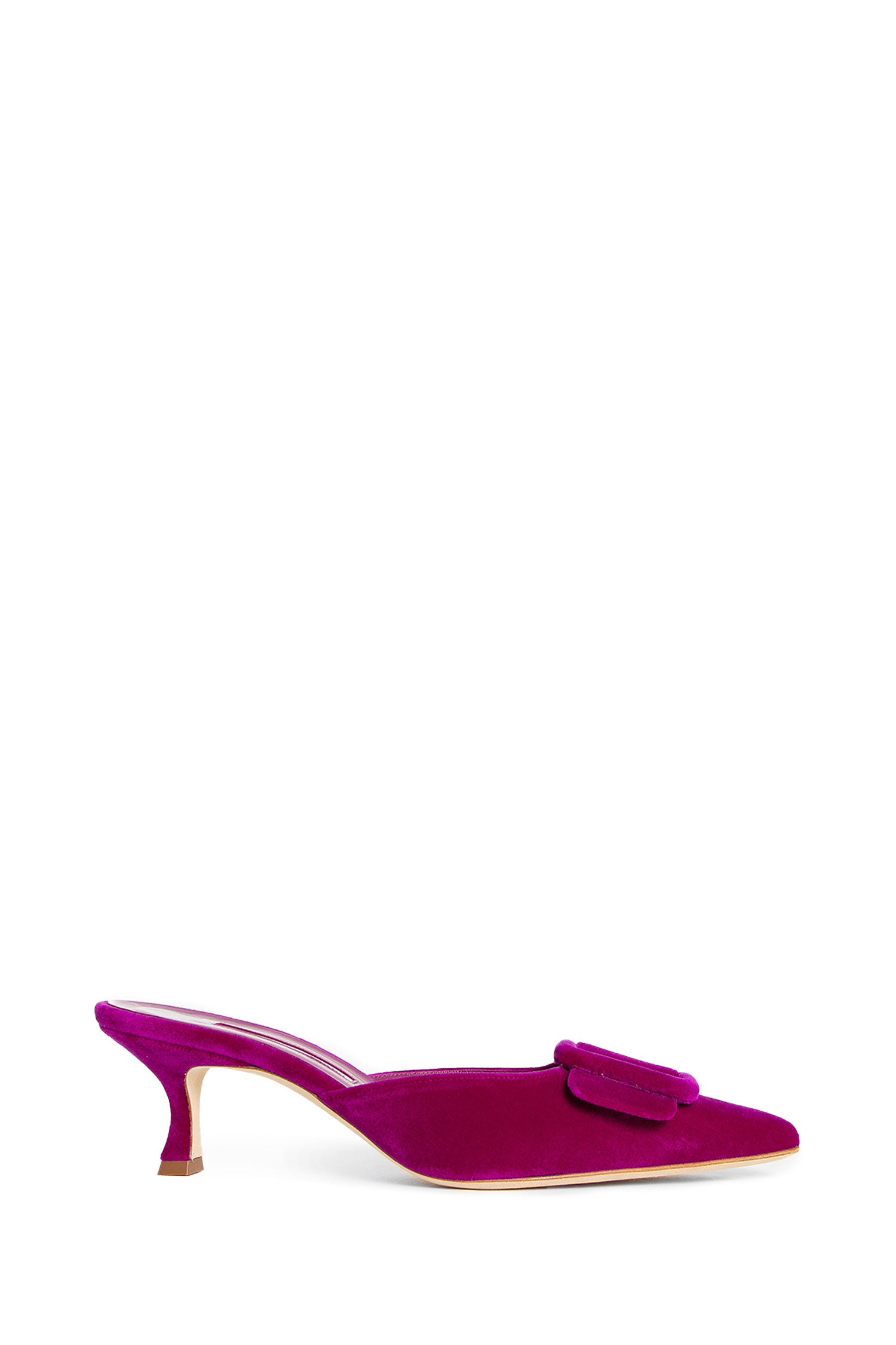 MANOLO BLAHNIK WOMAN PINK MULES