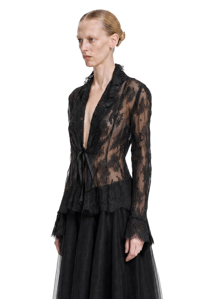 MARC LE BIHAN Lace Blazer woman