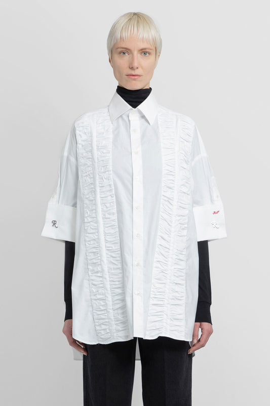 RAF SIMONS WOMAN WHITE SHIRTS