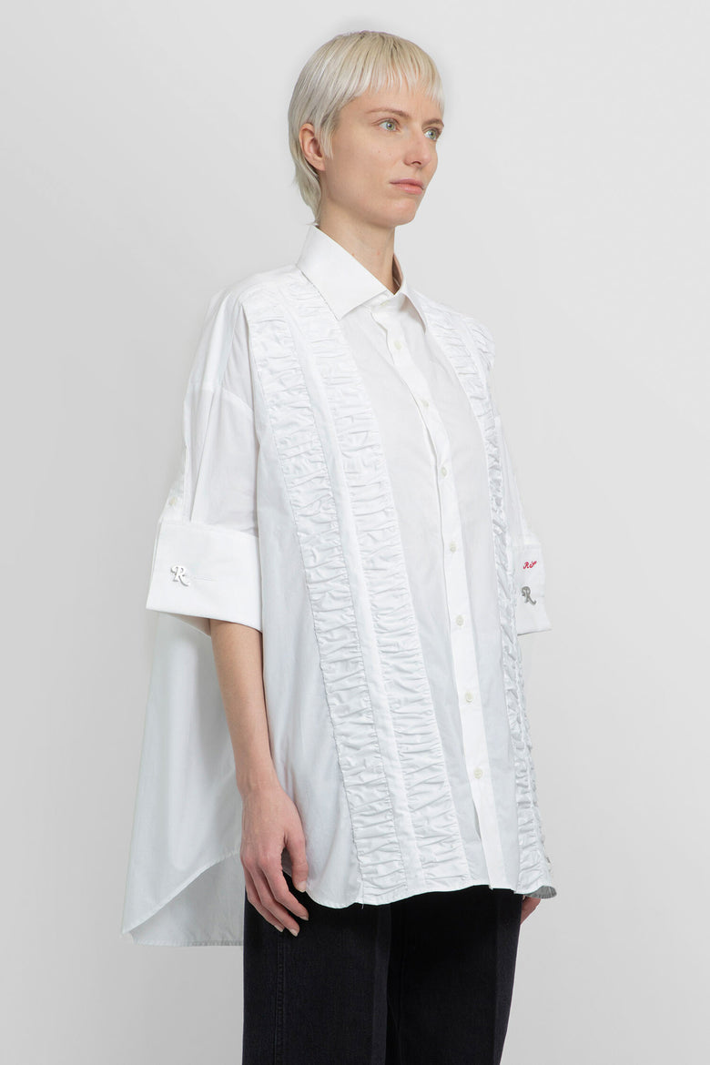 RAF SIMONS WOMAN WHITE SHIRTS