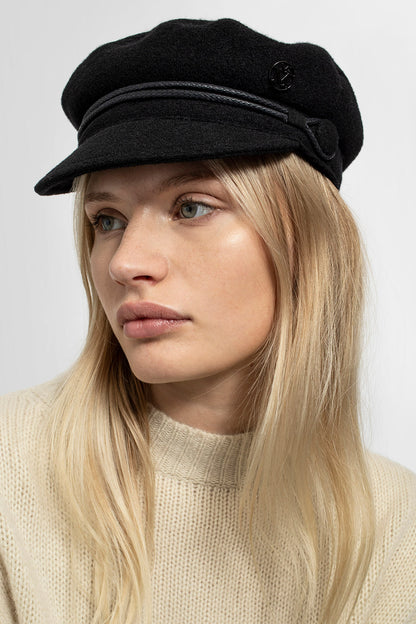 MAISON MICHEL WOMAN BLACK HATS