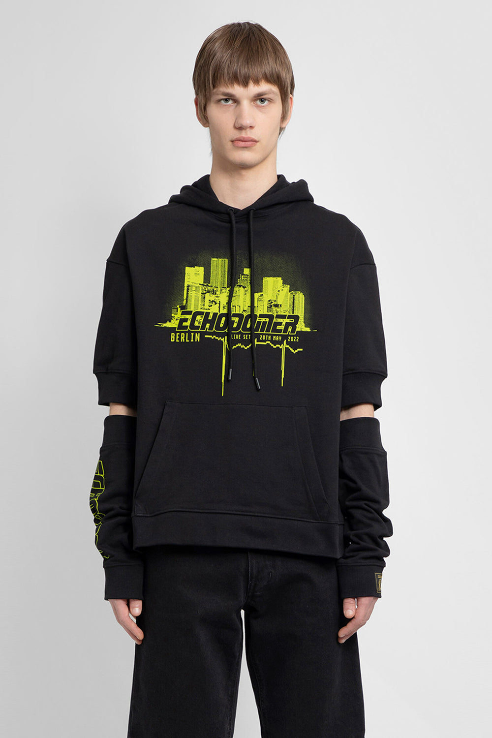 RAF SIMONS MAN BLACK SWEATSHIRTS