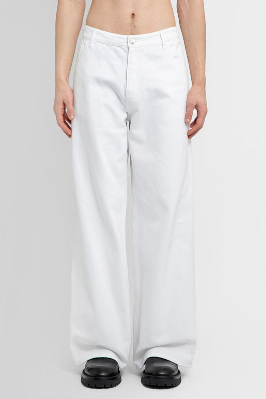 RAF SIMONS MAN WHITE JEANS