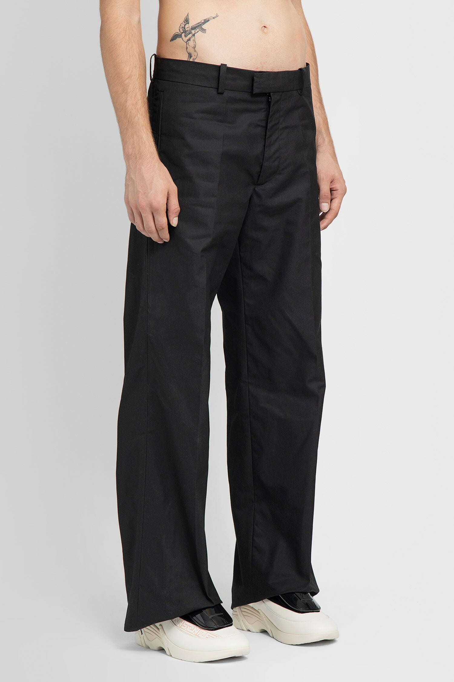 RAF SIMONS MAN BLACK TROUSERS