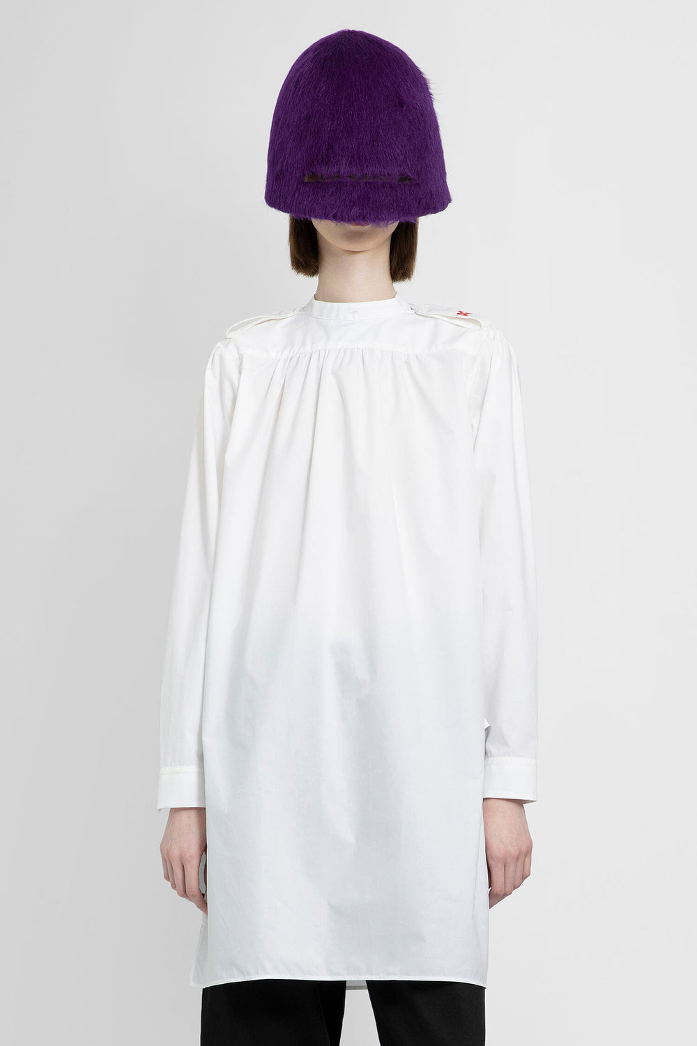 RAF SIMONS WOMAN WHITE SHIRTS