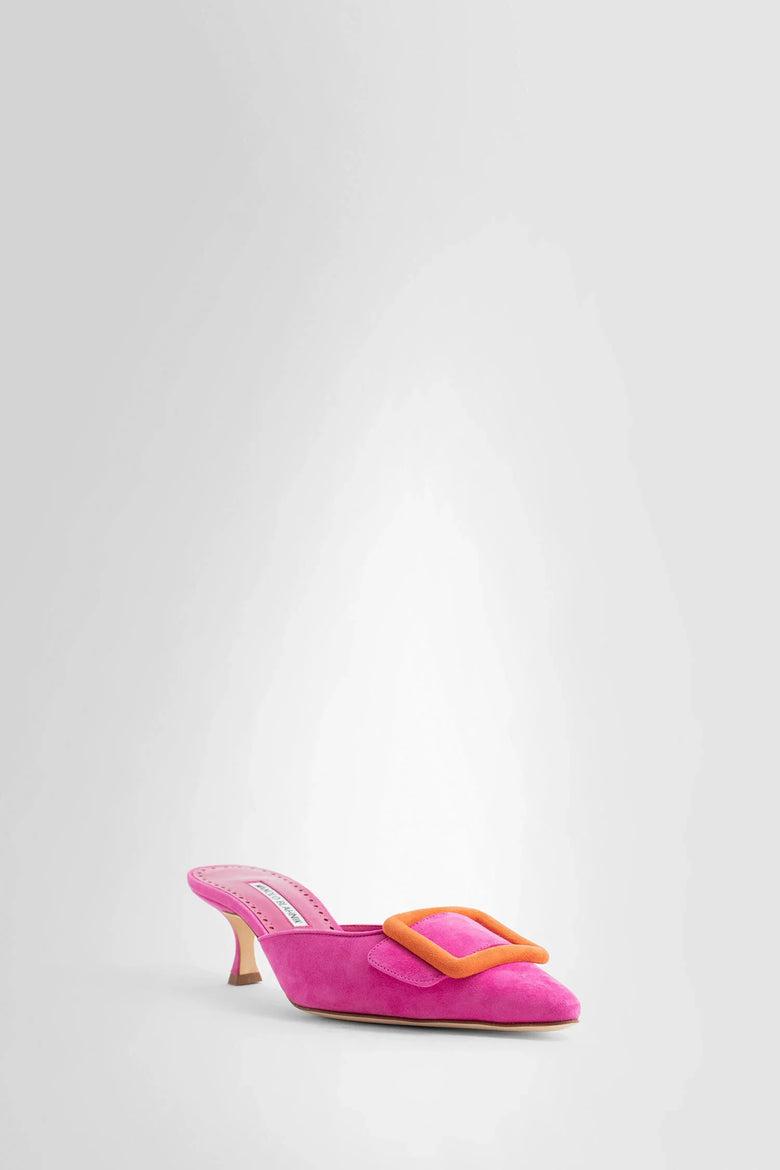 MANOLO BLAHNIK WOMAN PINK PUMPS - Antonioli.eu