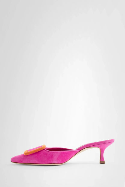 MANOLO BLAHNIK WOMAN PINK PUMPS - Antonioli.eu