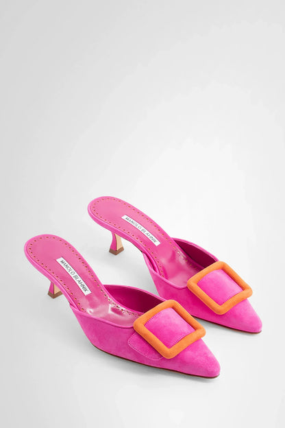 MANOLO BLAHNIK WOMAN PINK PUMPS - Antonioli.eu