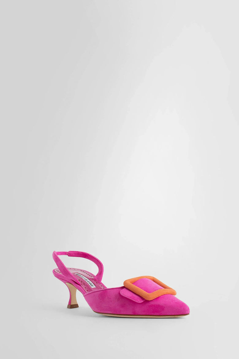 MANOLO BLAHNIK WOMAN PINK PUMPS - Antonioli.eu