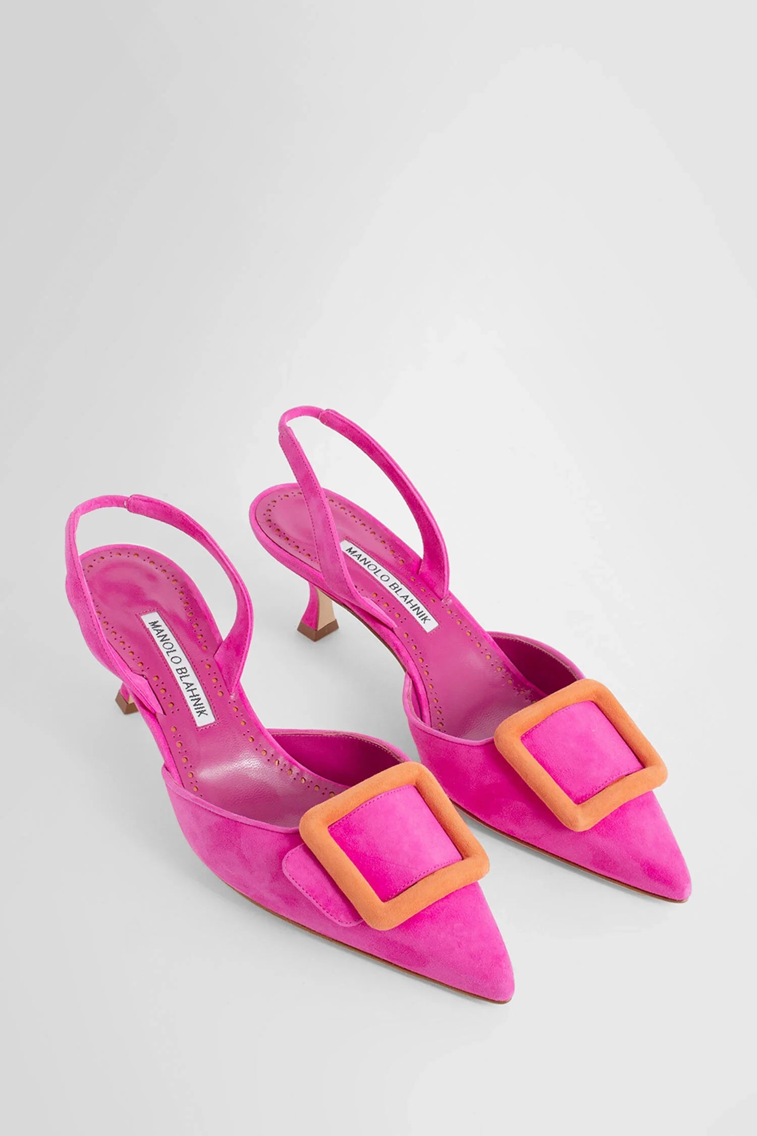 MANOLO BLAHNIK WOMAN PINK PUMPS - Antonioli.eu
