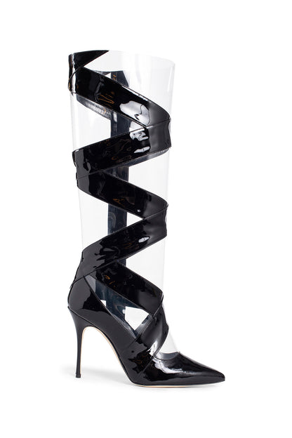 Antonioli MANOLO BLAHNIK WOMAN BLACK BOOTS