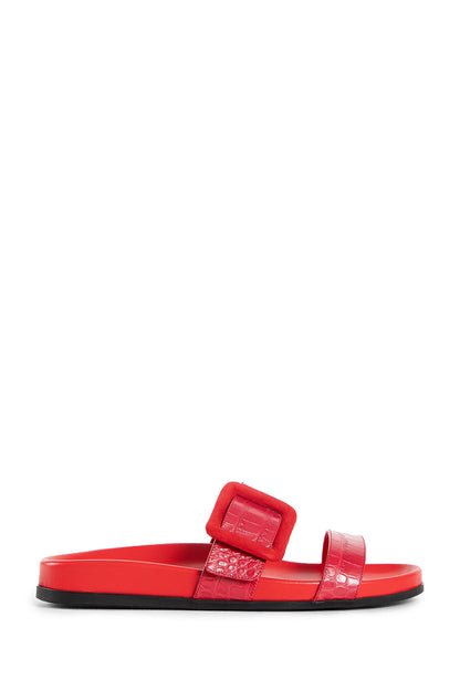 Antonioli MANOLO BLAHNIK WOMAN RED SANDALS & SLIDES