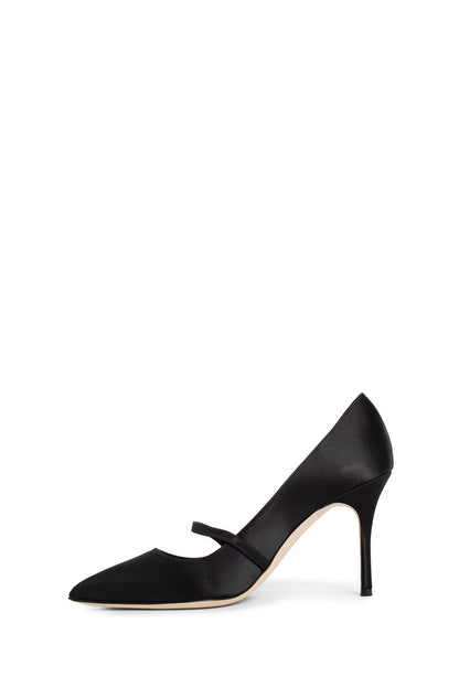 MANOLO BLAHNIK WOMAN BLACK PUMPS