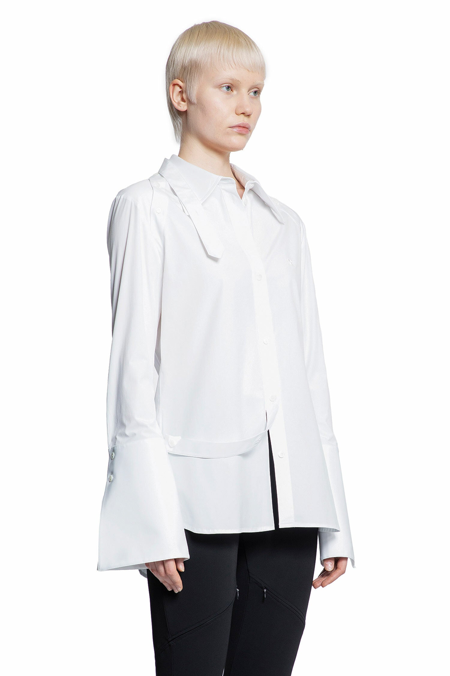 COURRÈGES WOMAN WHITE SHIRTS