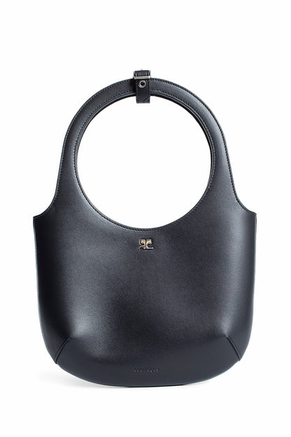 COURRÈGES WOMAN BLACK TOP HANDLE BAGS