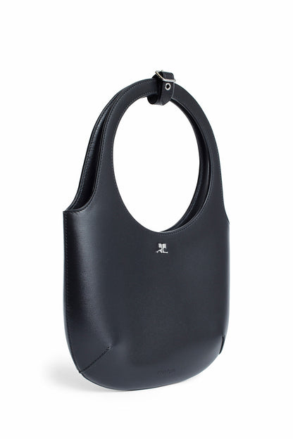 COURRÈGES WOMAN BLACK TOP HANDLE BAGS