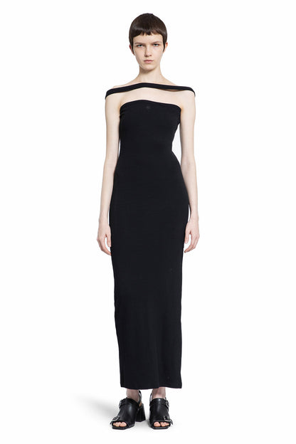 Antonioli COURRÈGES WOMAN BLACK DRESSES