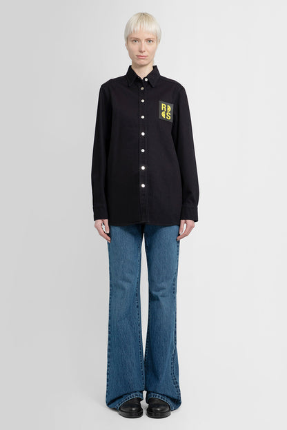 RAF SIMONS WOMAN BLACK SHIRTS