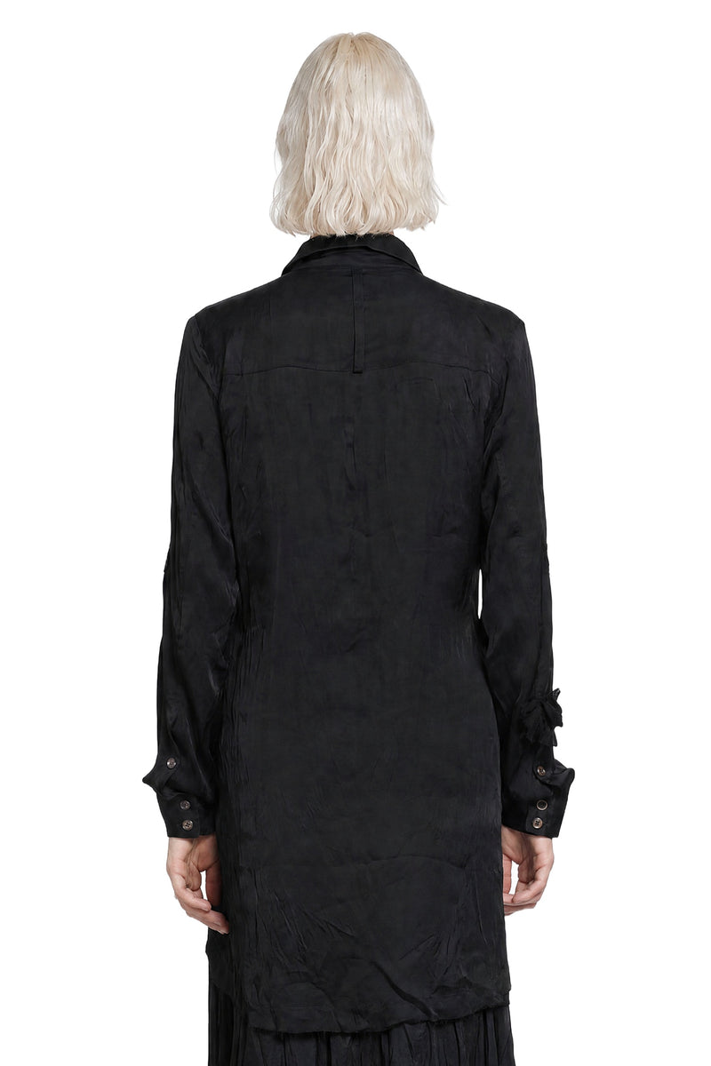 ALEKSANDR MANAMIS Classic Silk Shirt woman