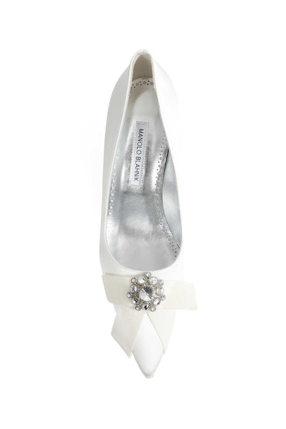 Apius Satin Jewel Embellished Pumps
