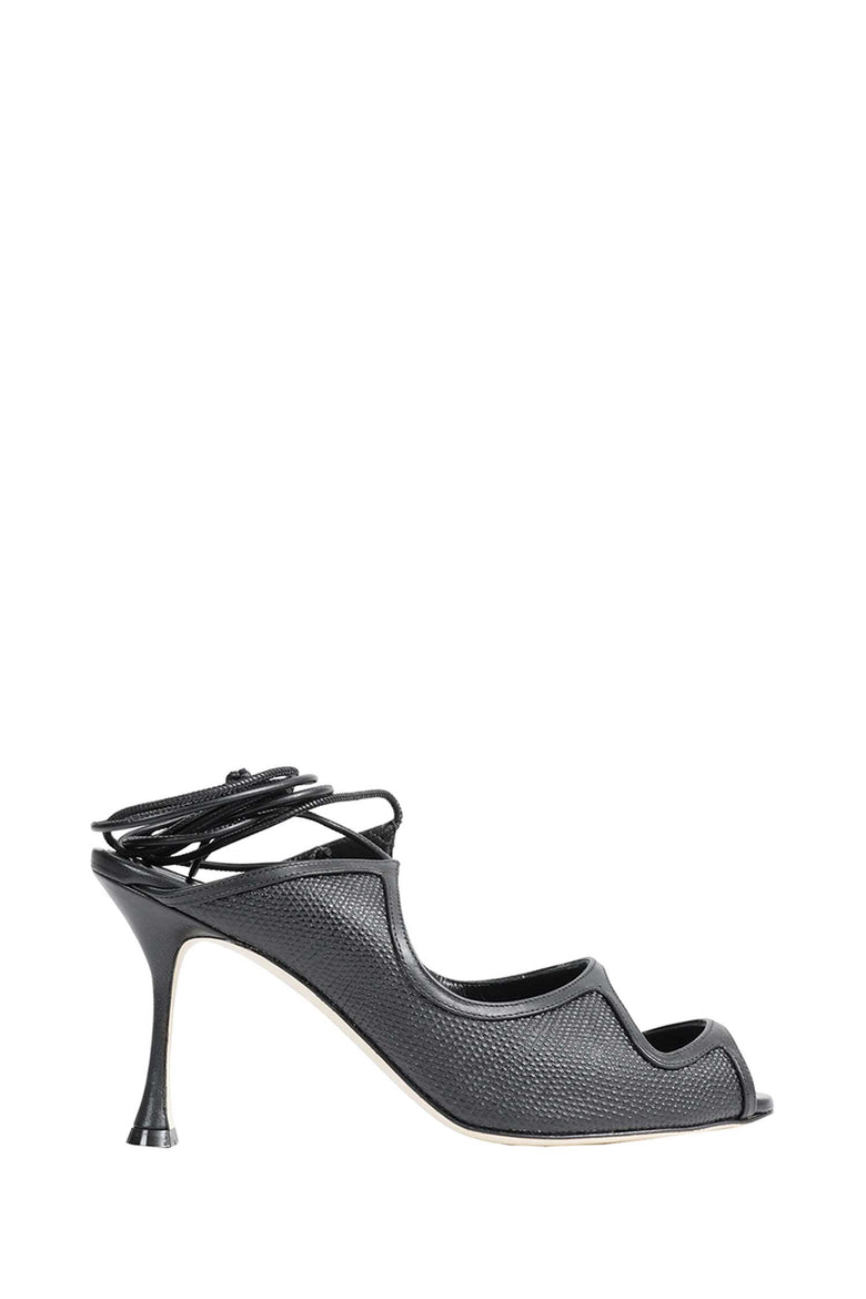 MANOLO BLAHNIK Prosta Cut-Out Sandals woman