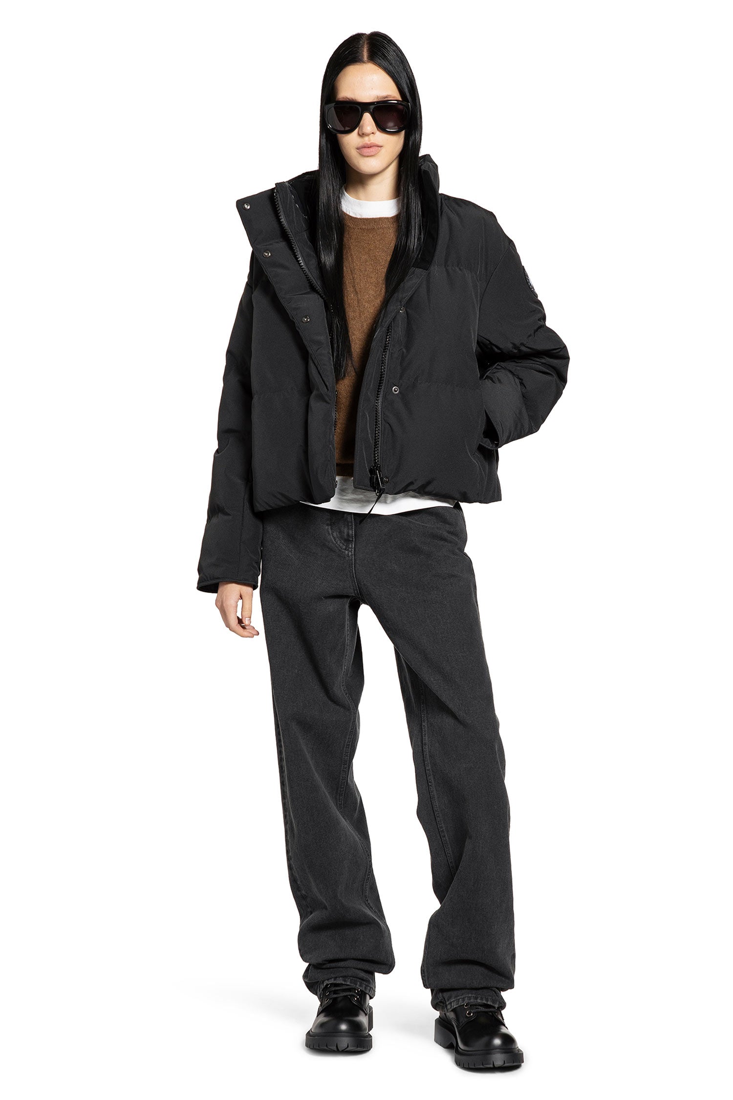 Grandview Cropped Jacket Black Label