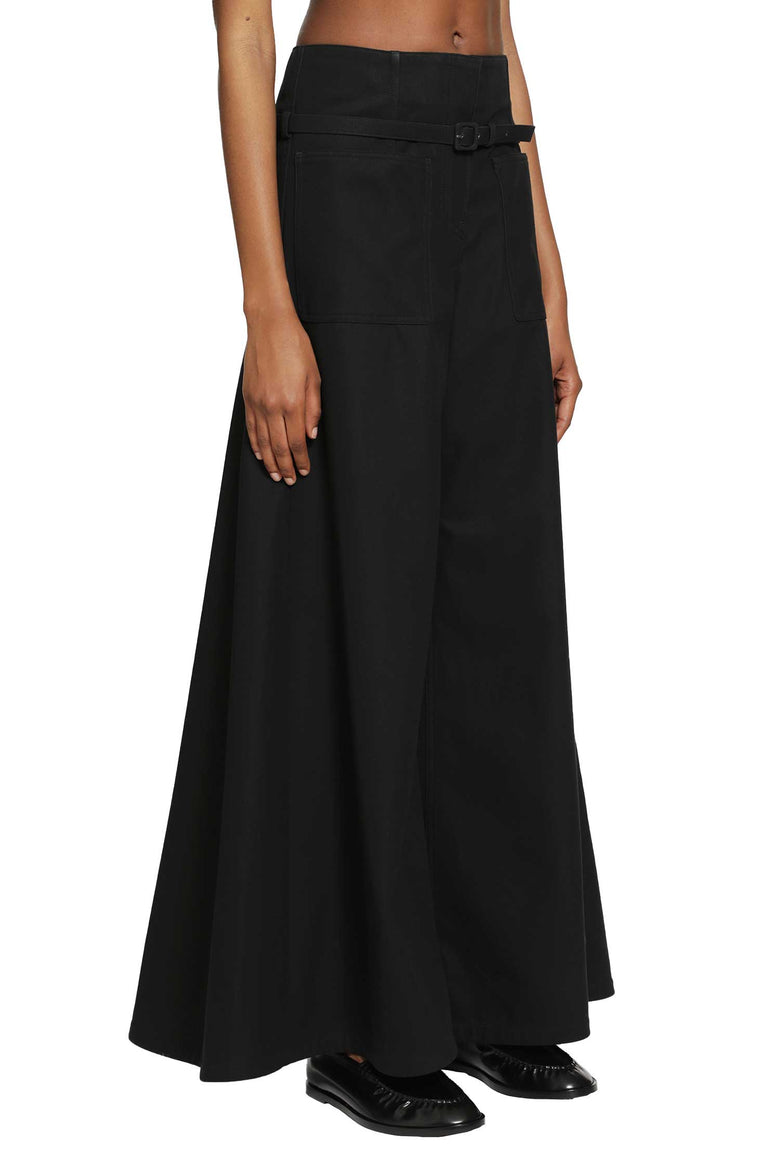 
              COURRÈGES Cotton Canvas Palazzo Pants woman
            