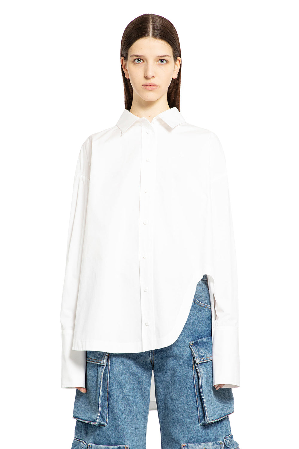 THE ATTICO WOMAN WHITE SHIRTS