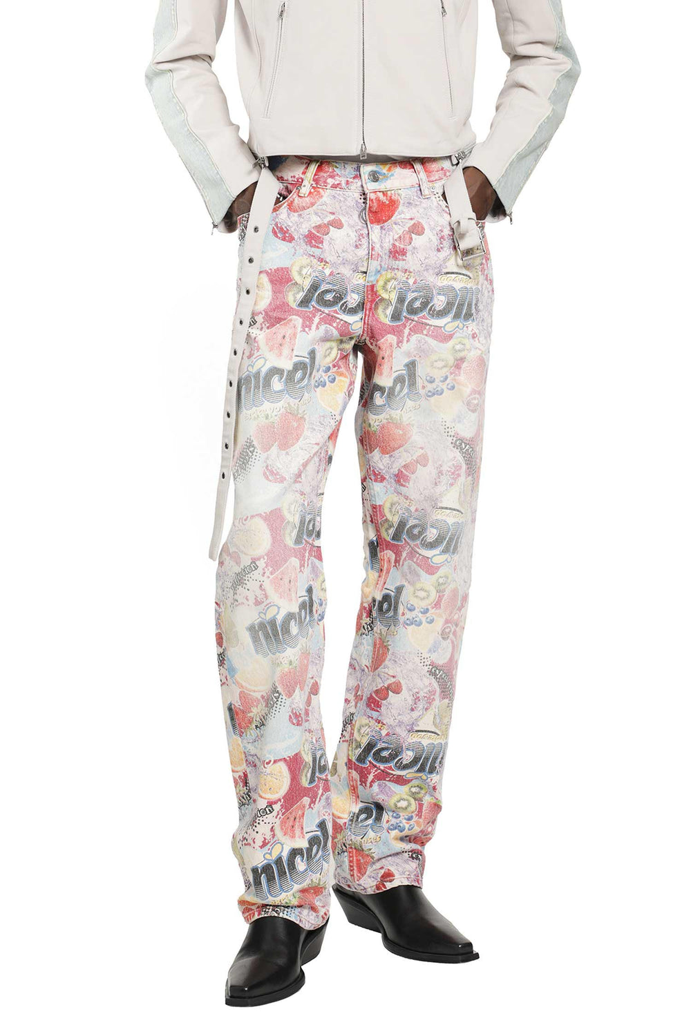 MARTINE ROSE 5 Pocket Relaxed Fit Jeans man