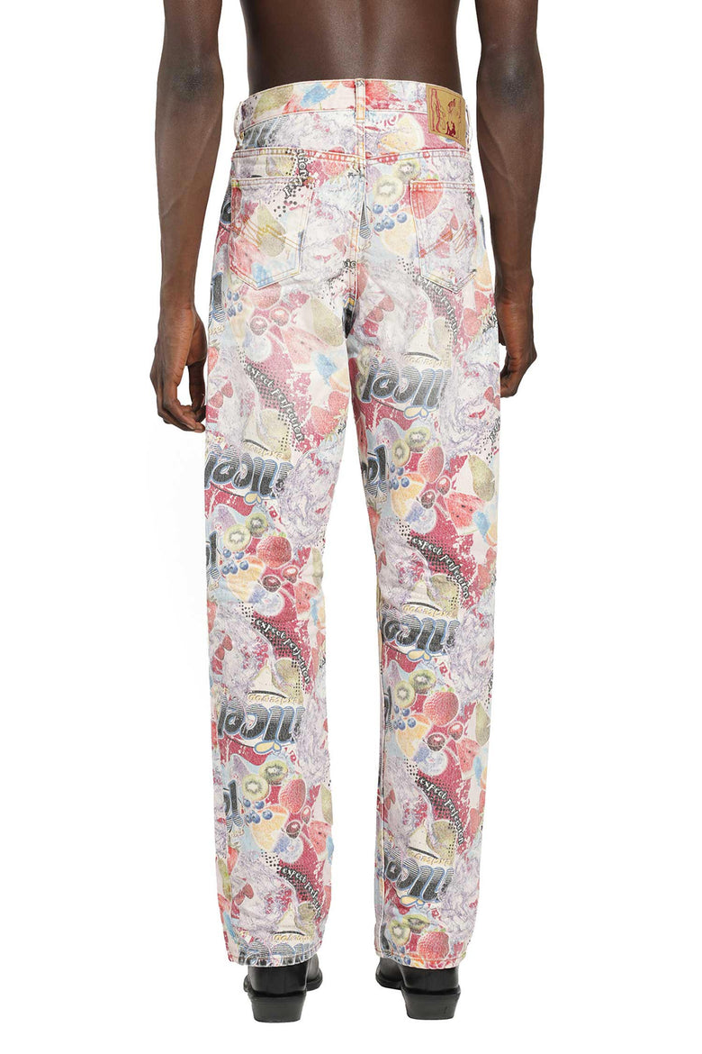 MARTINE ROSE 5 Pocket Relaxed Fit Jeans man