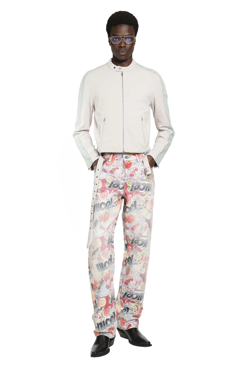 MARTINE ROSE 5 Pockets Relaxed Fit Jeans man