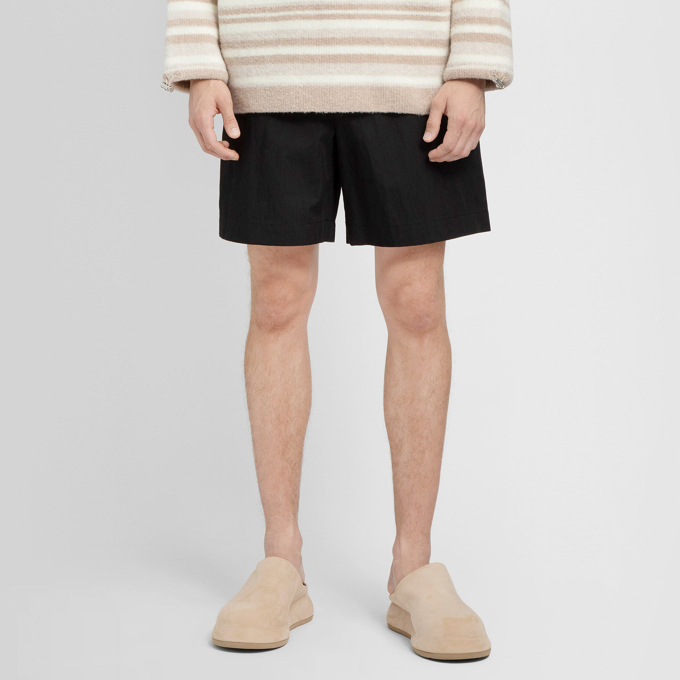 JACQUEMUS SHORTS BLACK MAN