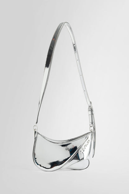 MUGLER WOMAN SILVER CROSSBODY BAGS