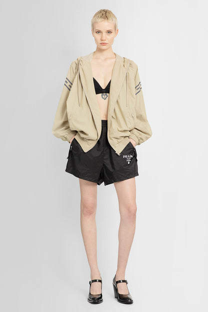 PRADA WOMAN BLACK SHORTS