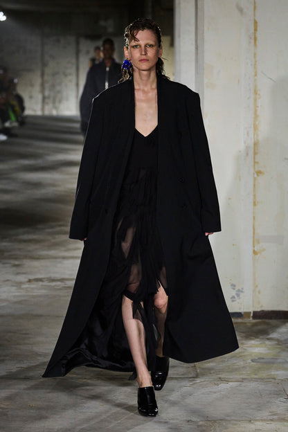 DRIES VAN NOTEN WOMAN BLACK DRESSES