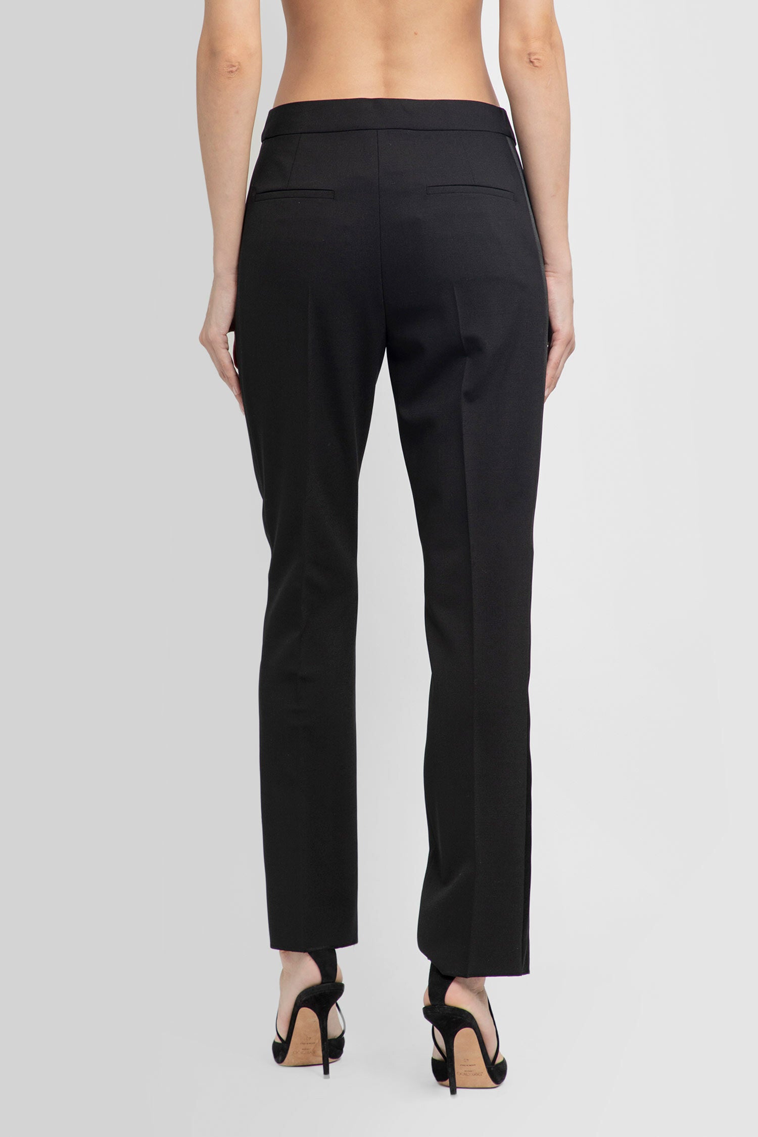 MAX MARA WOMAN BLACK TROUSERS