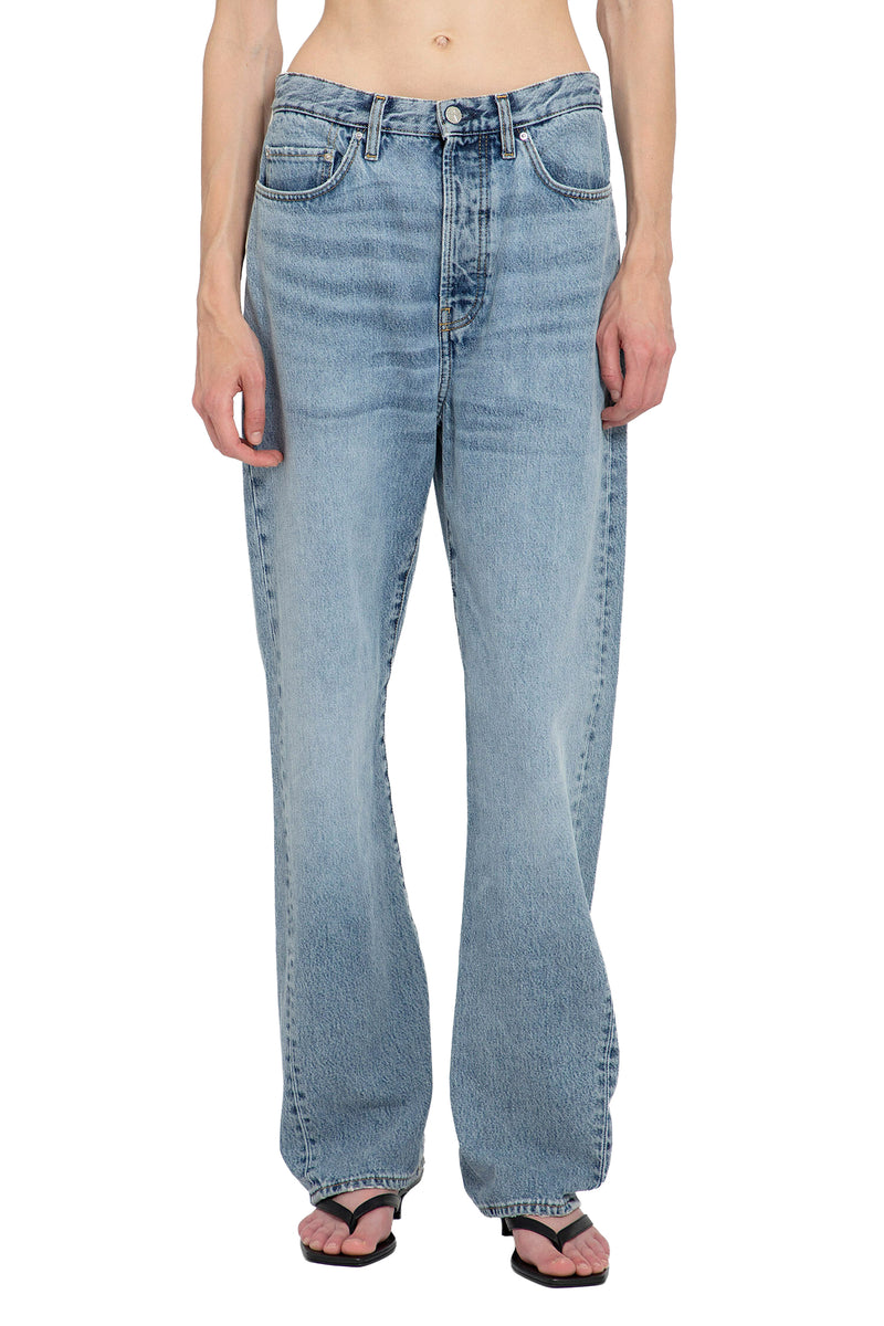 TOTEME Twisted Seam Full-Length Jeans woman