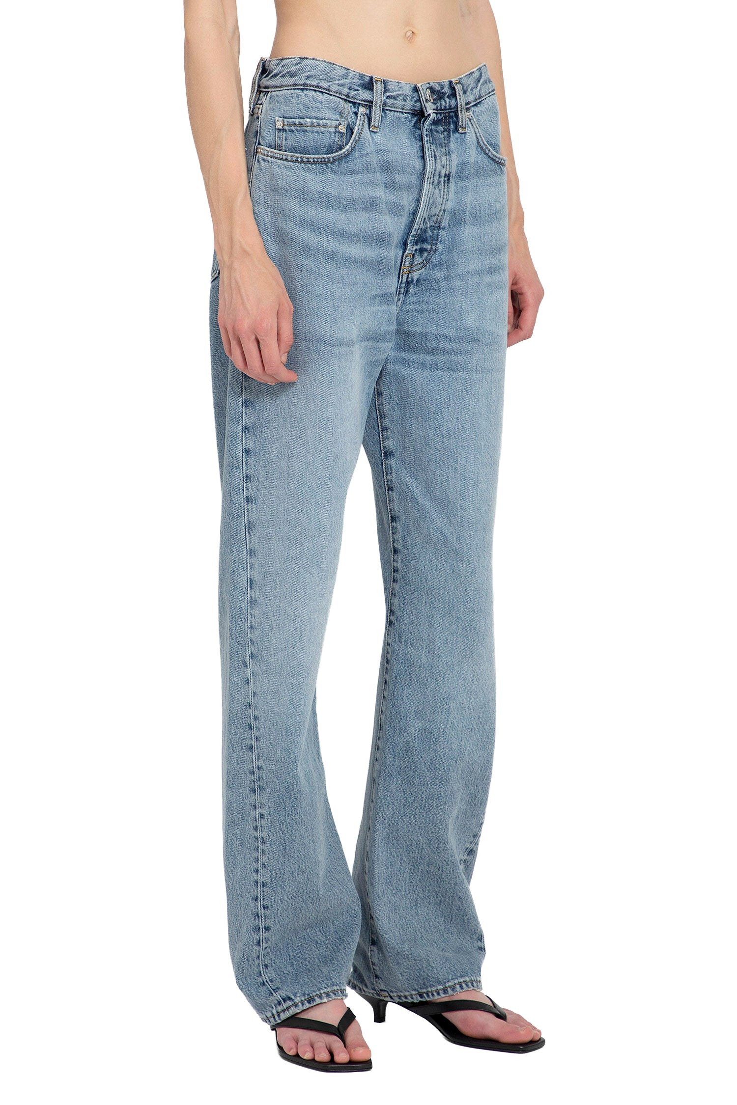 TOTEME Twisted Seam Full-Length Jeans woman
