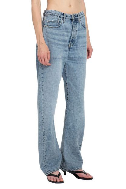 Twisted Seam Full-Length Jeans