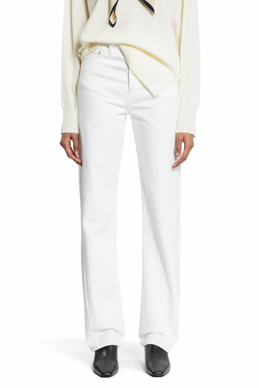 TOTEME WOMAN WHITE JEANS